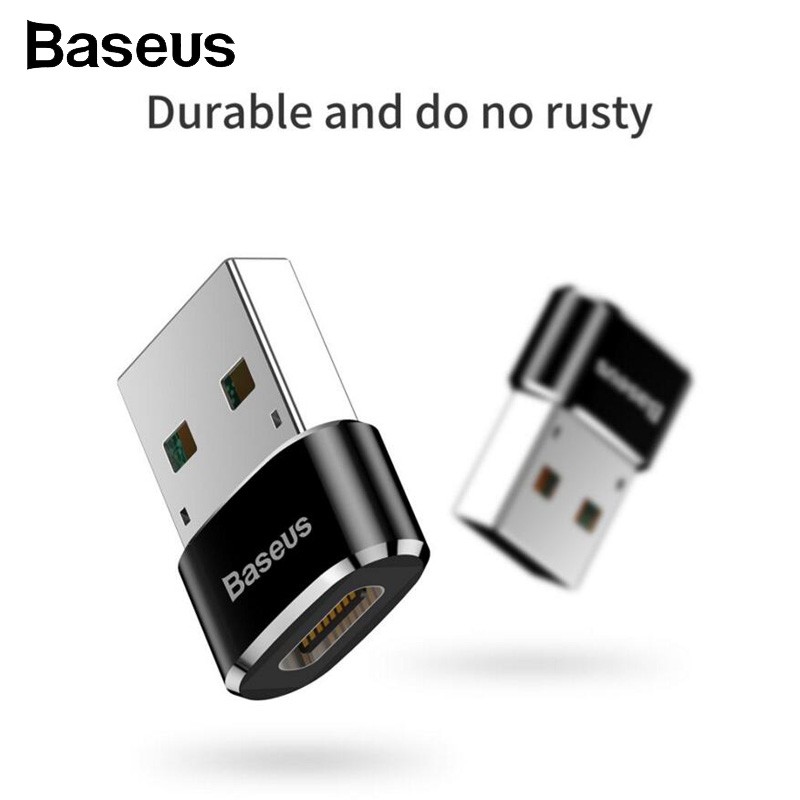 Đầu chuyển adapter chuyển đổi từ type c sang usb type a Baseus LV119 cho andoird - hàng chính hãng