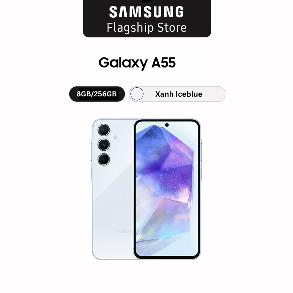 Điện Thoại Samsung Galaxy A55 8GB/256GB - Hàng Chính Hãng
