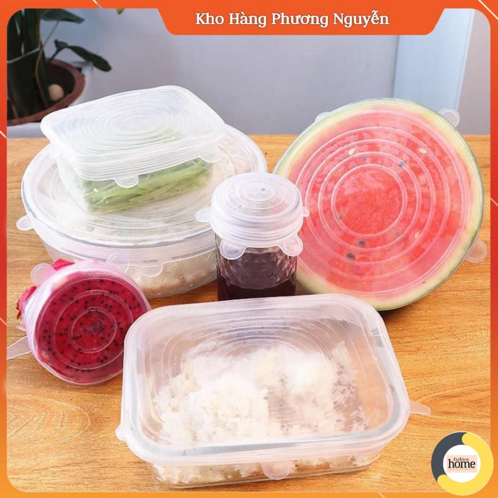 SET 6 MIẾNG SILICON BỌC THỨC ĂN SIÊU TIỆN ÍCH