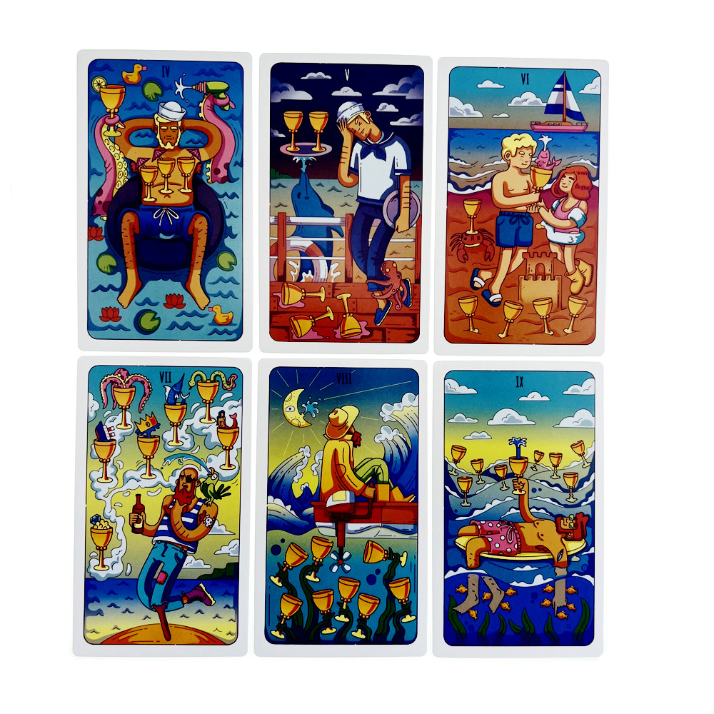 [Size Gốc] Bộ Bài The Art Of Adventure Tarot 78 Lá Bài 7x12 Cm Tặng Đá Thanh Tẩy