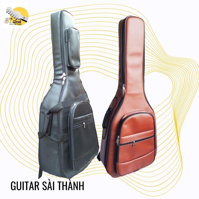 Bao da guitar 5 lớp chất da siêu dầy