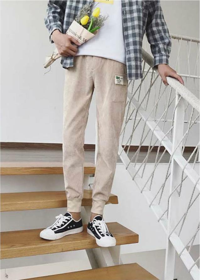 Quần dài jogger túi hộp Mã: ND1148 - KEM