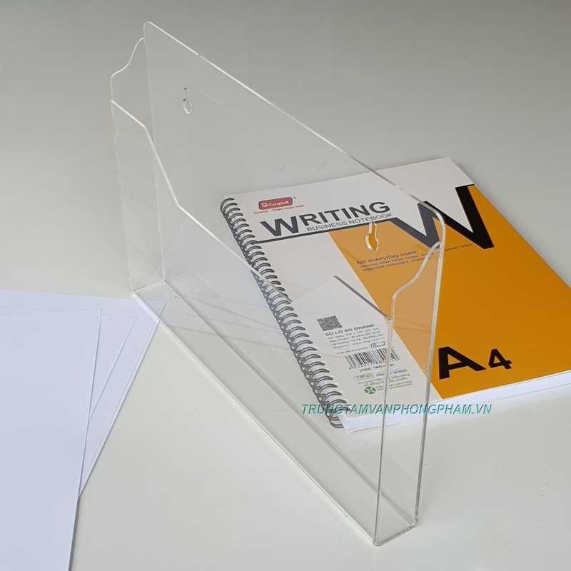 Kệ mica A4 treo tường