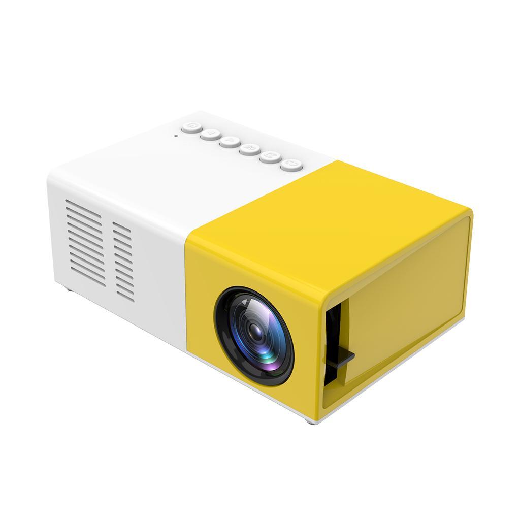 Portable Mini Projector LED 1080P Home Film Cinema Connect PC Laptop UK Type A