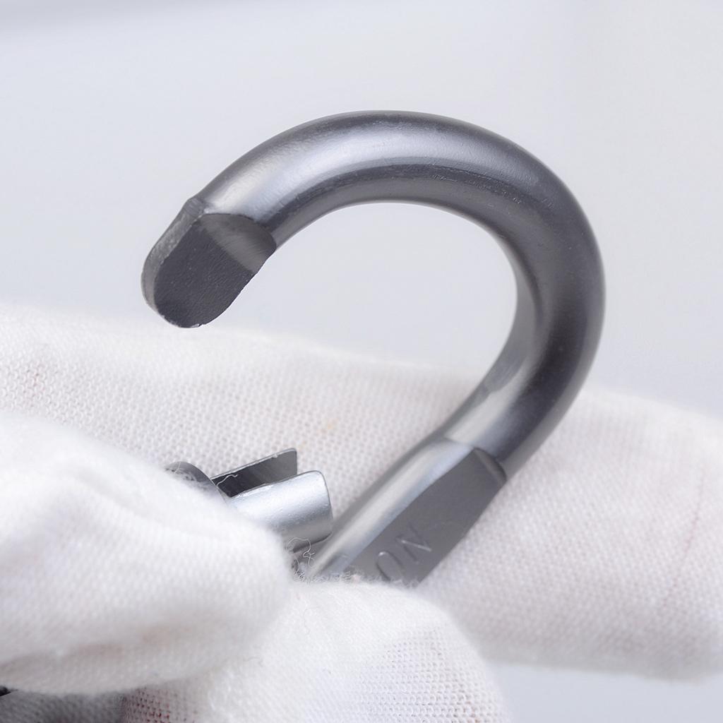 3pcs Alloy Carabiners Keychain Buckle Outdoor Camping Hiking Hardware Clips