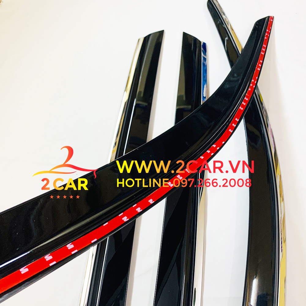 Vè che mưa chỉ Inox cho xe Hyundai Tucson đời 2022- 2023 Hàng cao cấp nhất thị trường