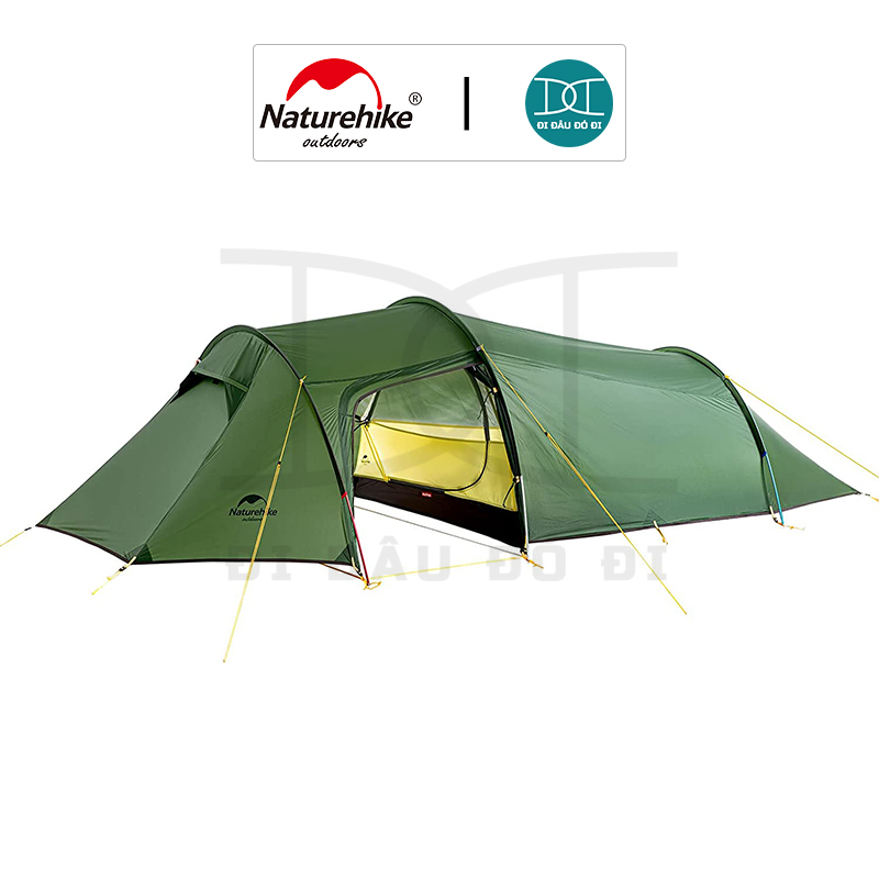 Lều cắm trại chống mưa 3 người 2 ngăn Naturehike Opalus NH17L001-L