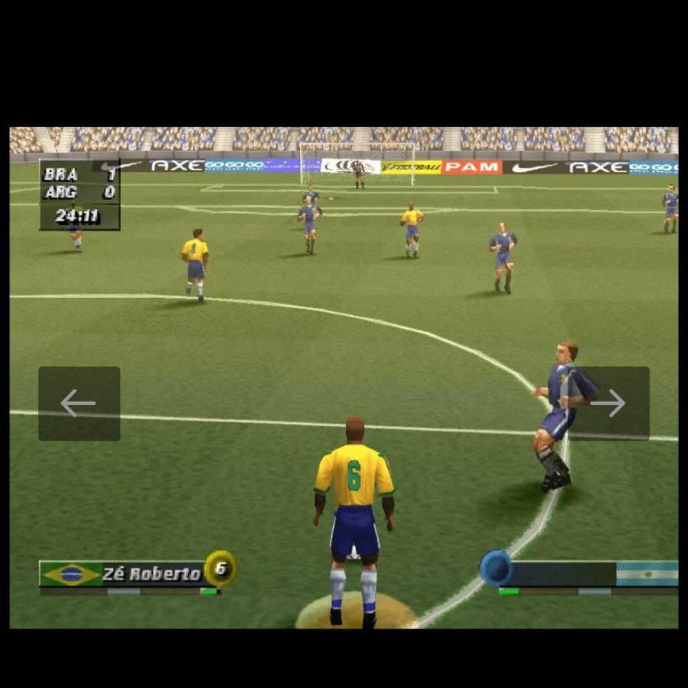 Game đá banh ps1 ronaldo