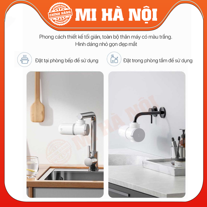 Máy lọc nước tại vòi Xiaomi Mijia MUL11 – Tặng kèm 4 lõi lọc