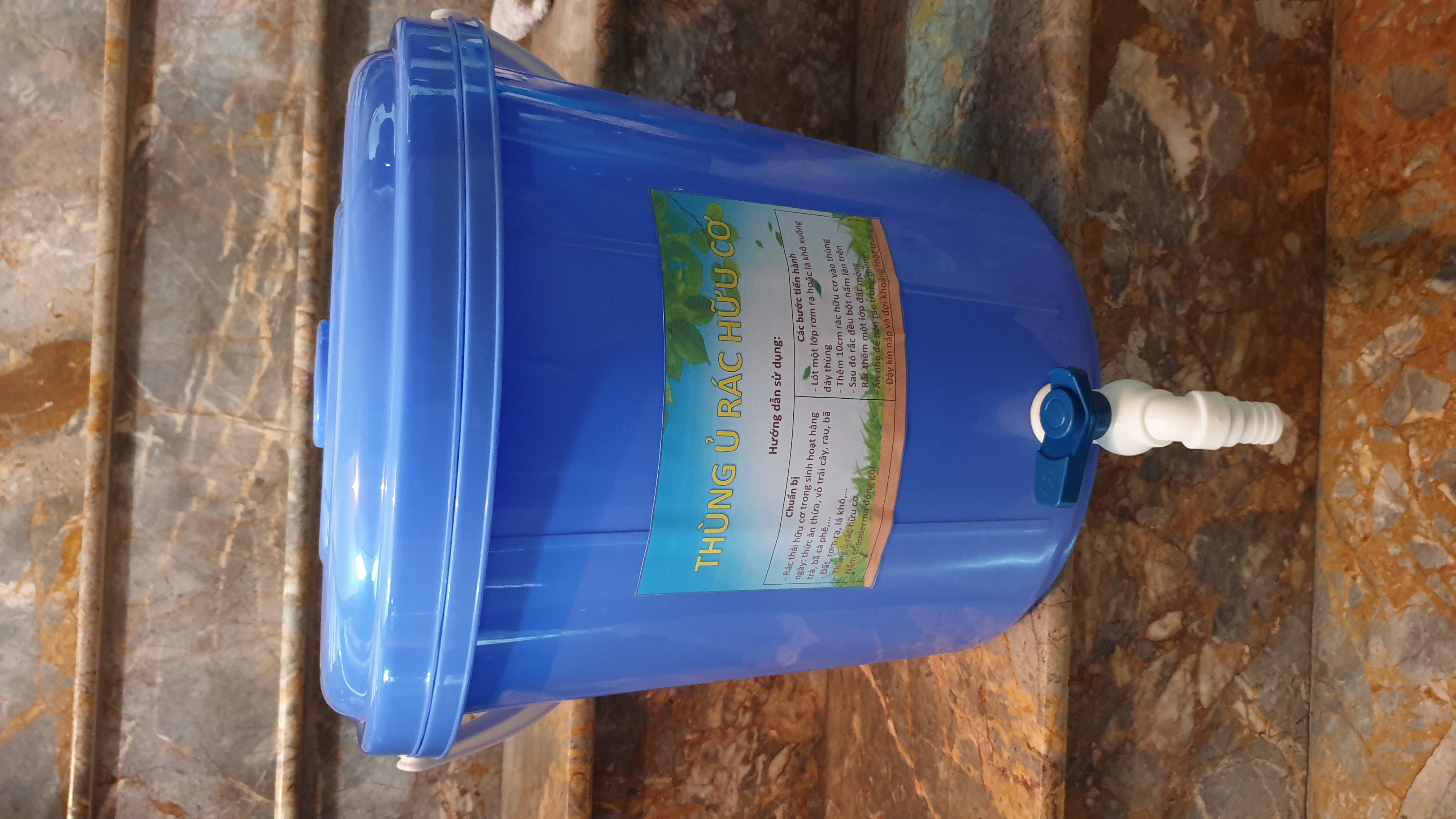 Thùng ủ rác hữu cơ 15 lít
