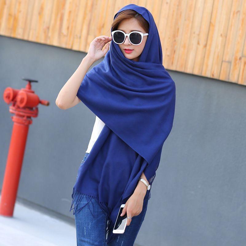 KHĂN CHOÀNG CASHMERE CÁC MÀU TRƠN CỰC MỊN ĐẸP LOẠI 1