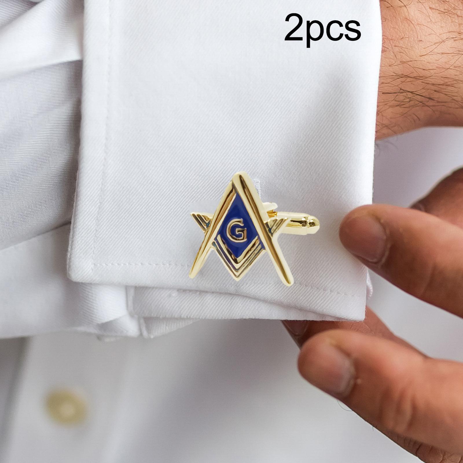 2x Tuxedo Shirt Cufflinks Round Men Cufflinks for Business French Cuff Shirt