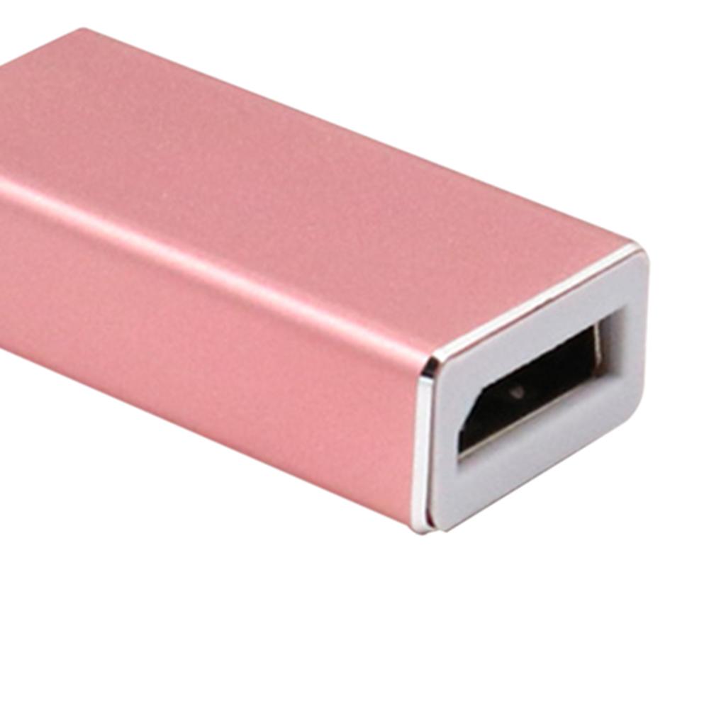 USB-C to DisplayPort DP Male to Female 4K@60Hz Adapter Converter for MacBook Pro 2015/2016, ChromeBook Pixel