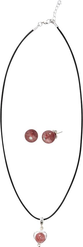 Bộ Bông Tai Và Mặt Dây Chuyền Thạch Anh Ưu Linh Ngọc Quý Gemstones BT2