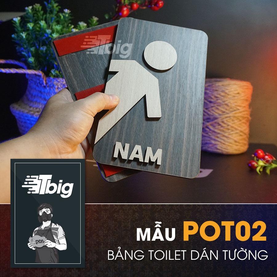 Bảng toilet gỗ dán cửa phòng vệ sinh Đẹp - Rẻ - Chất lượng