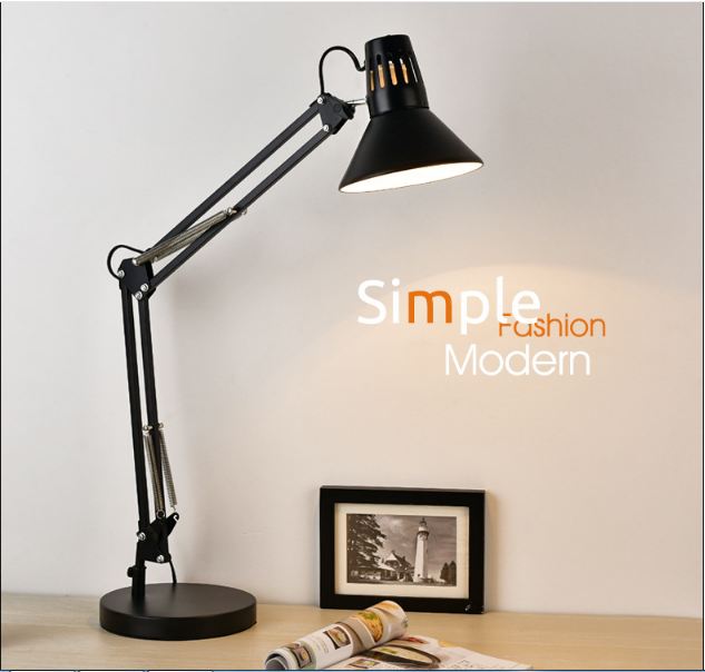 Đèn để bàn - đèn đọc sách - đèn bàn làm việc cao cấp OROLI chóa cổ điển độc đáo