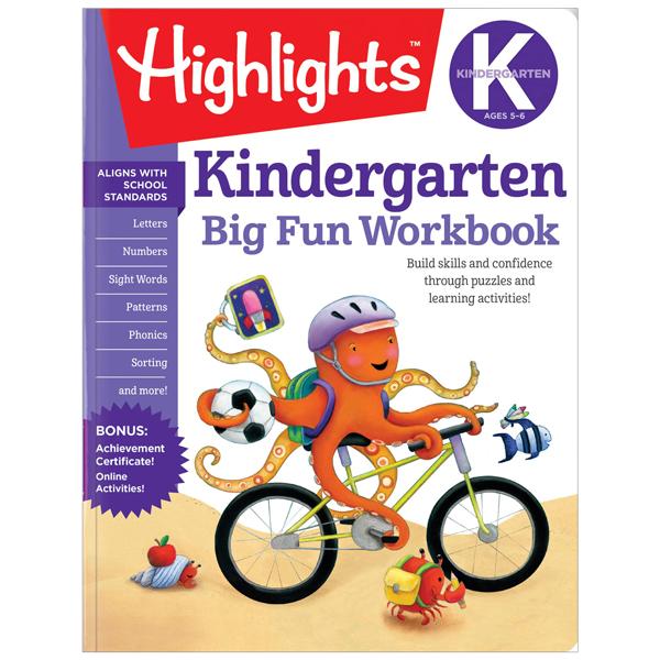 Kindergarten Big Fun Workbook (Highlights Big Fun Activity Workbooks)