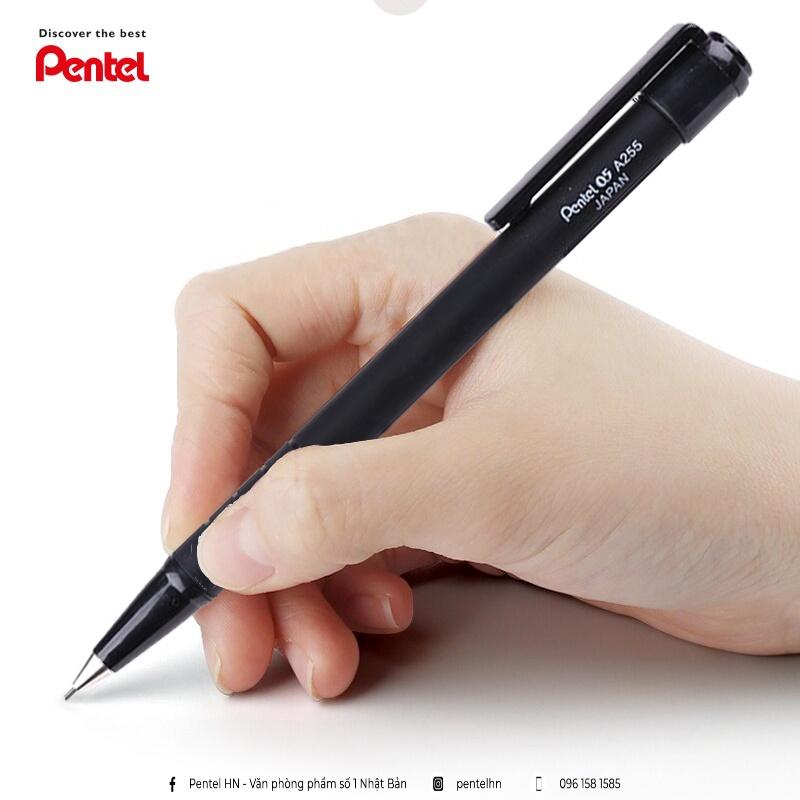 Bút Chì Kim Bấm Pentel A255 Ngòi 0.5mm - Nhập Khẩu Từ Nhật Bản