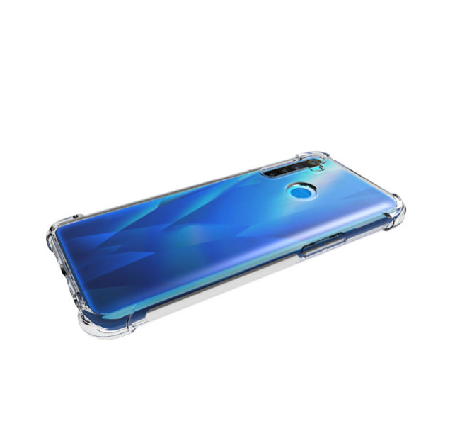 Ốp lưng Silicon dẻo trong, suốt chống sốc cho Oppo Realme 5