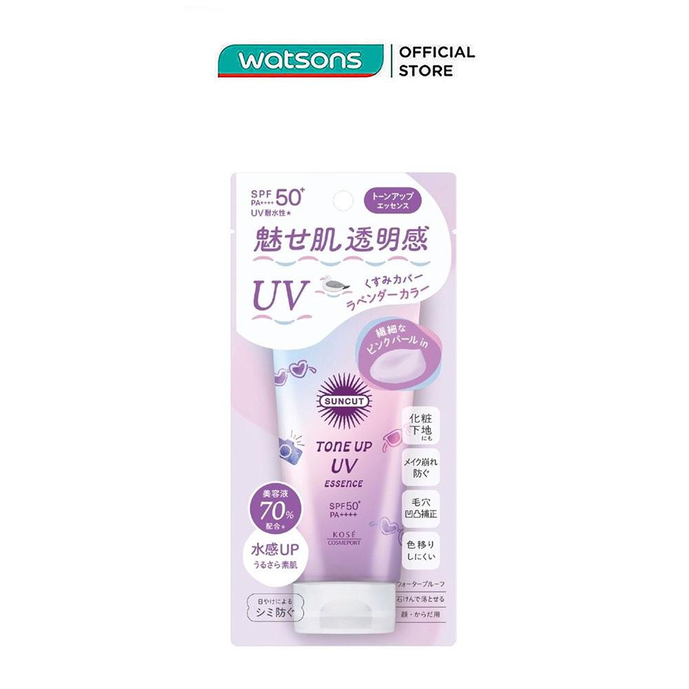 Kem Chống Nắng Nâng Tone Kosé Suncut Tone Up UV Essence SPF50+ PA++++ 80g