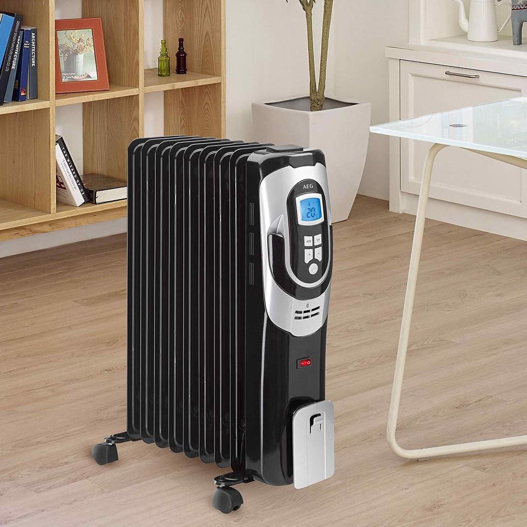 Máy Sưởi Dầu AEG RA5588, Công Suất 2500W, 3 Mức Nhiệt, Làm Ấm Nhanh, Tiết Kiệm Điện, Nhập Đức, BH 12 Tháng