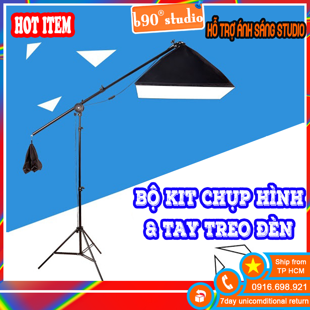 Baoblaze Bộ Treo Đèn Chùm KIT Softbox livestream Chụp Hình Mẫu Studio