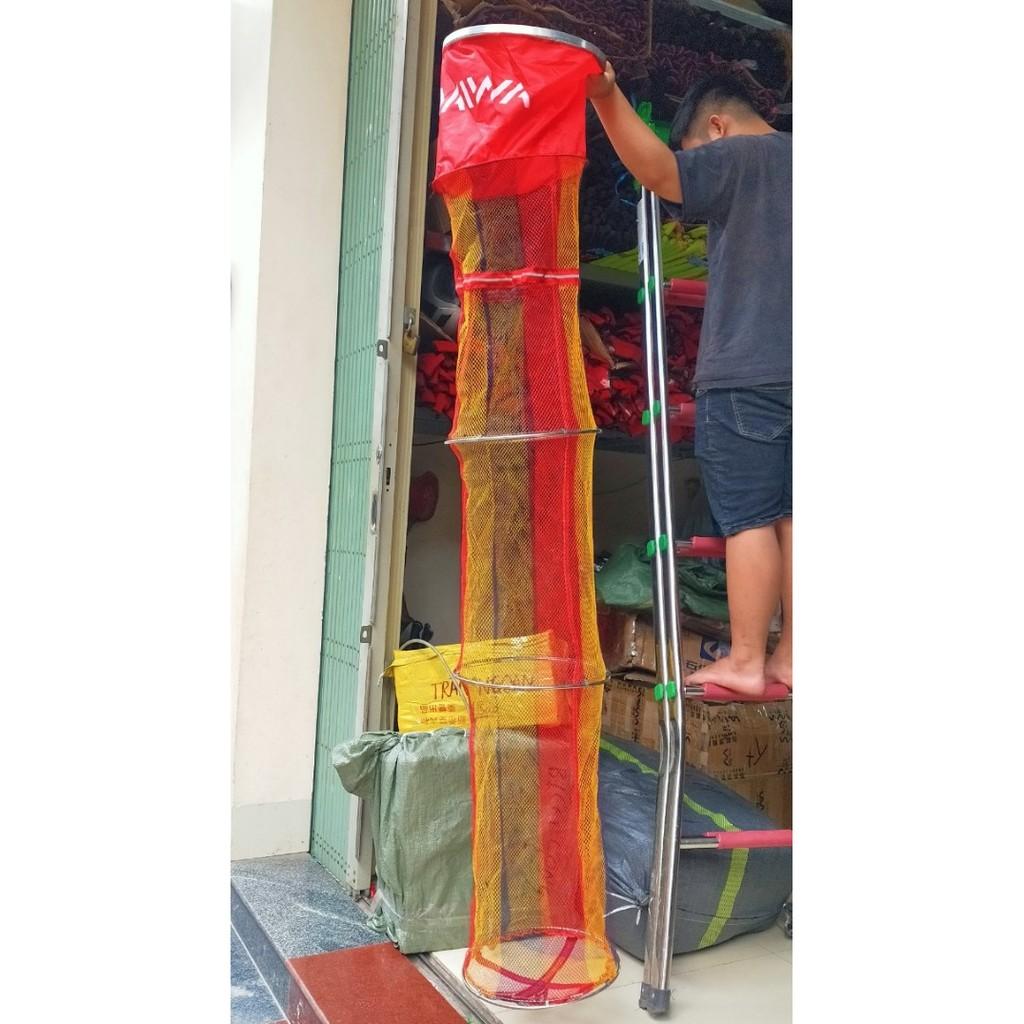 GIỎ BẮT CÁ 7 MÀU 40CM * 2M