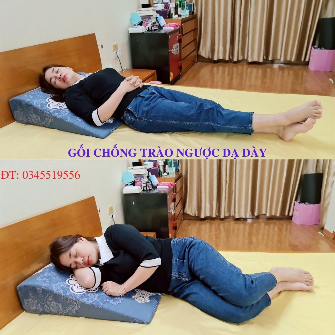 GỐI TRÀO NGƯỢC DẠ DÀY NGƯỜI LỚN YOROKOBI, KÍCH THƯỚC CAO 70*60*18CM , THÍCH HỢP VỚI NGƯỜI BỊ TRÀO NGƯỢC ACID, Ợ CHUA, THOÁI HÓA CỘT SỐNG CỔ, HÀNG THƯƠNG HIỆU - COTTON HOÀNG GIA
