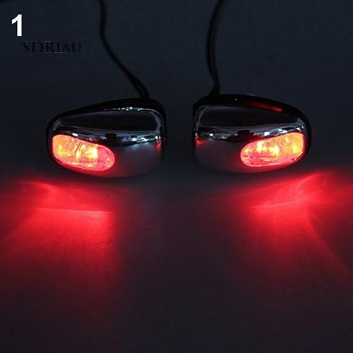 Bộ 2 vòi phun nước rửa kính chắn gió xe hơi có đèn LED