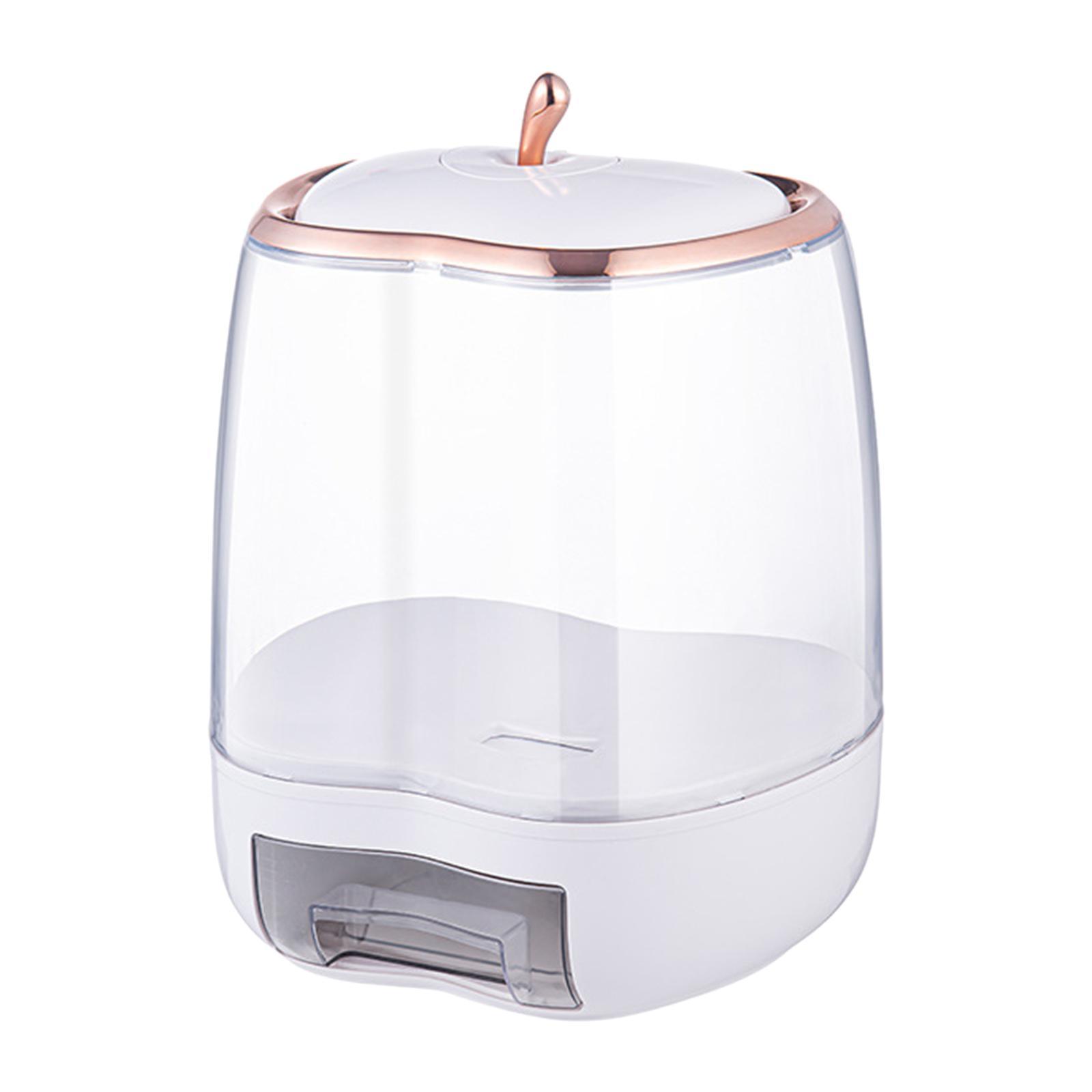 Multipurpose Rice Dispenser with Measuring Cup Cereal Dispenser for Flour Nuts Beans