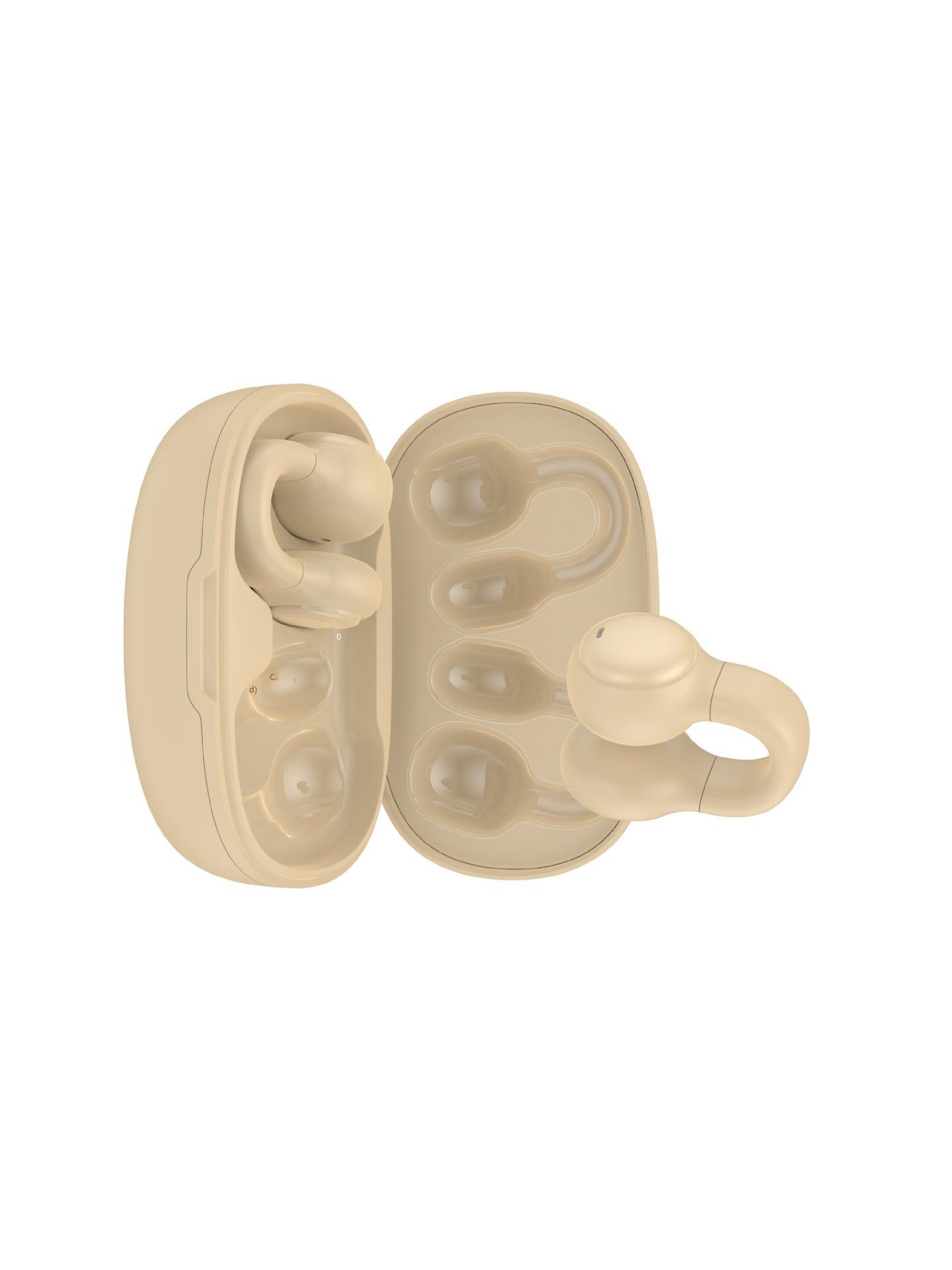 Phong cách mới nhất truyền không khí đến kẹp tai nghe Bluetooth Tai nghe Bluetooth thời lượng pin siêu dài không đau khi đeo tai nghe chơi game
