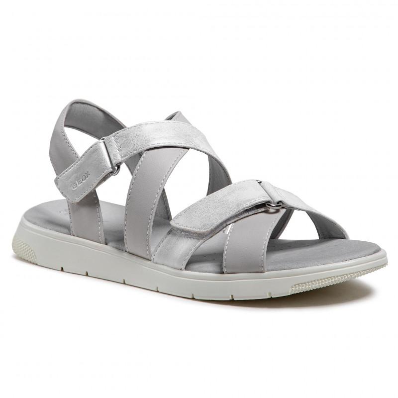 Giày Sandals Nữ GEOX D Dandra A - OFF WHITE/WHITE