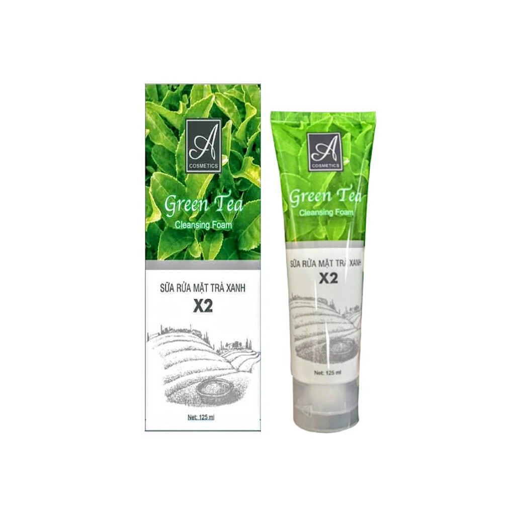 Sữa Rửa Mặt Trà Xanh X2