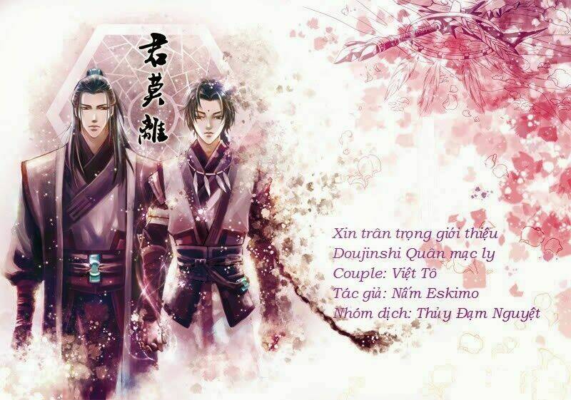 cổ kiếm kỳ đàm - quân mạc ly chapter 1 1