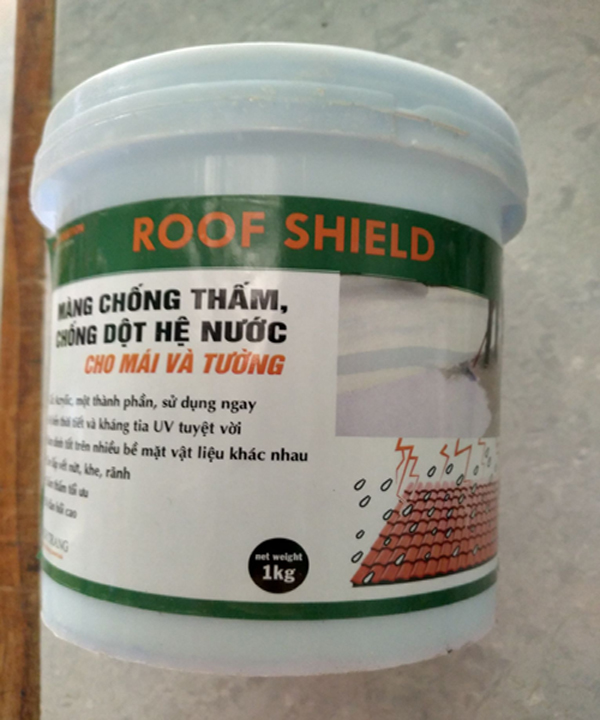 Keo chống thấm, chống dột máng sói, sân thượng sử lý vết nứt triệt để 1kg