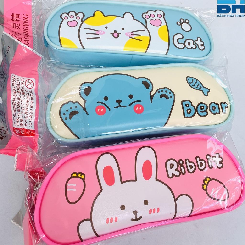 Hộp bút chống thấm nước, hoạt hình 3D, ngăn chứa lớn tiện ích cho bé - Đủ size cho các mẹ lựa chọn