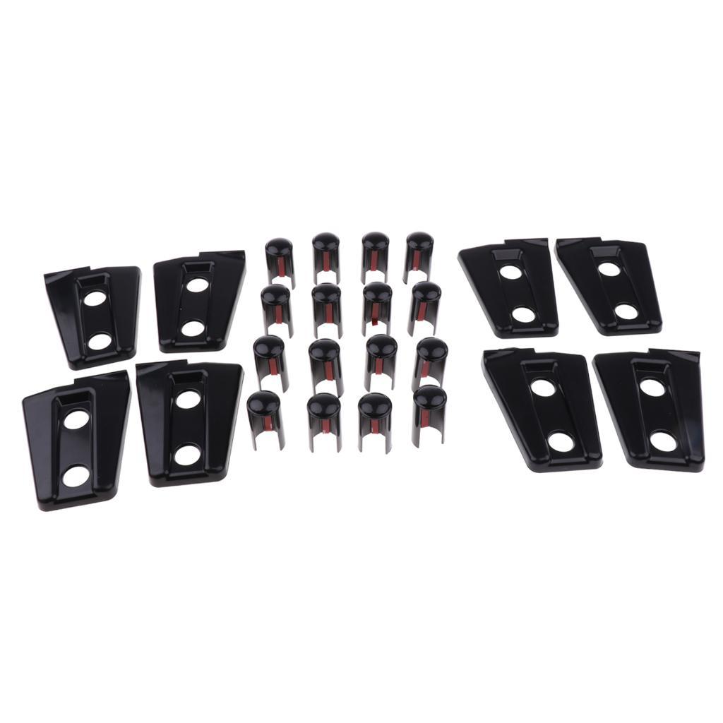 8Pcs Hinge Cover Hinge Set Kit For 2007-2017