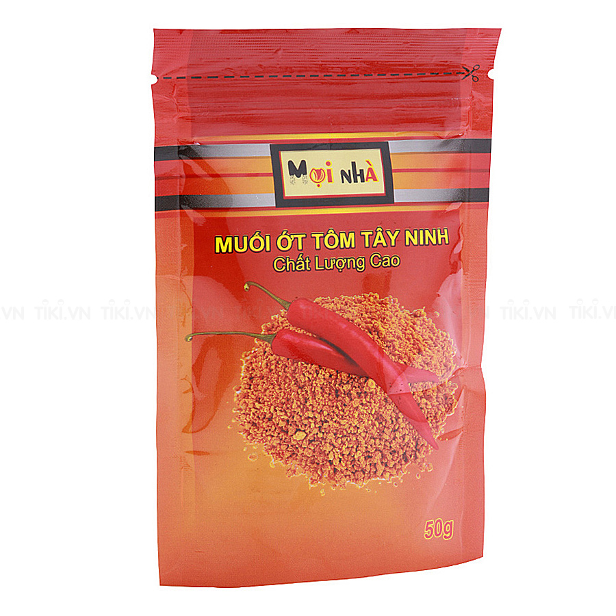 Muối Ớt Tôm Tây Ninh Mọi Nhà (50g)