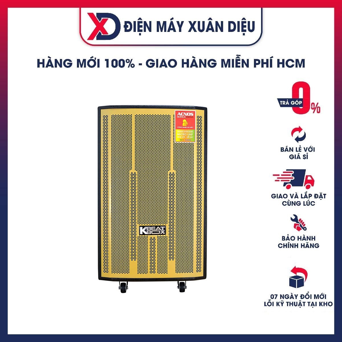 LOA KÉO ACNOS CB4051MAX - HÀNG CHÍNH HÃNG (CHỈ GIAO HCM)