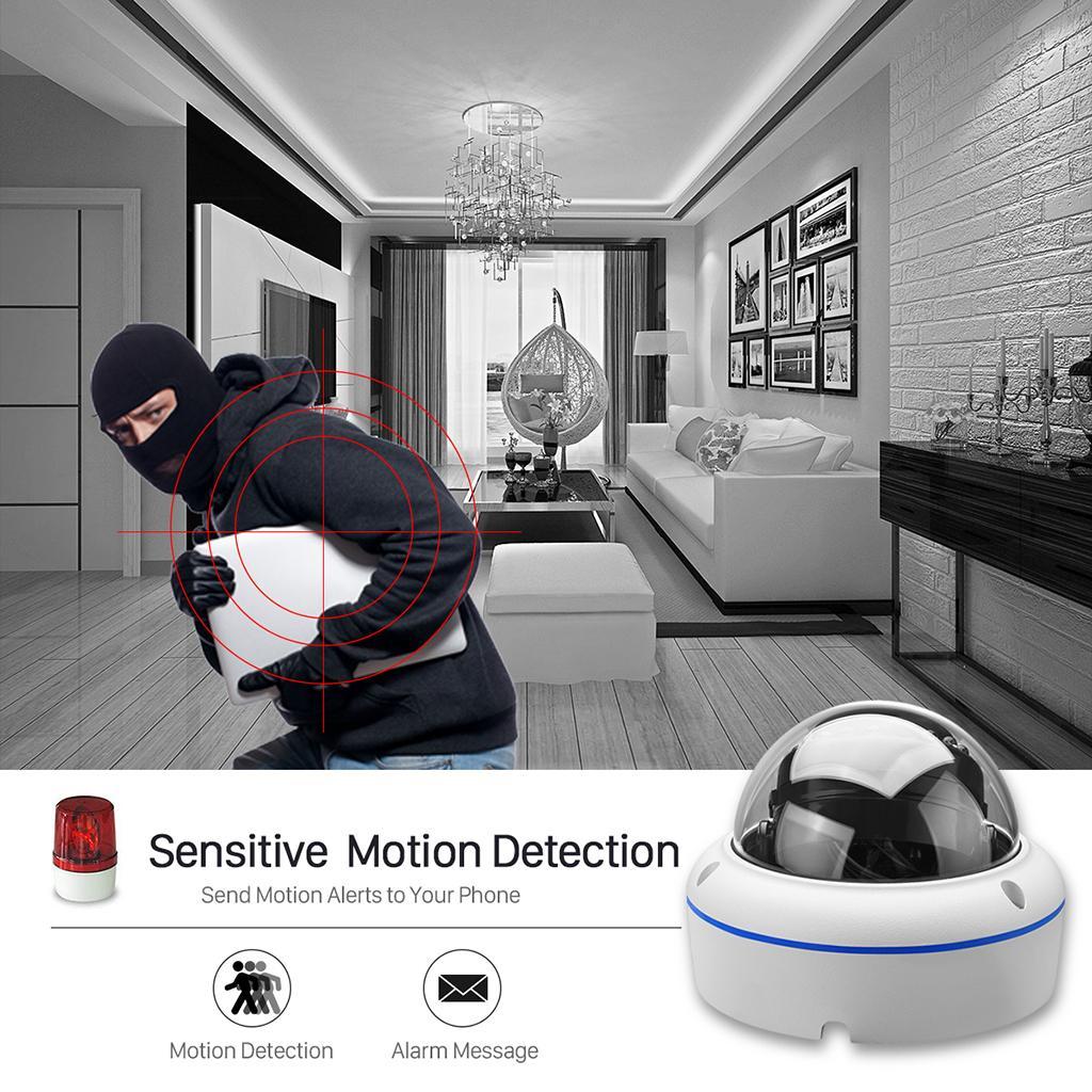 Outdoor WiFi IP IR Camera 1080P HD Dome Security PTZ Night Vision Camera