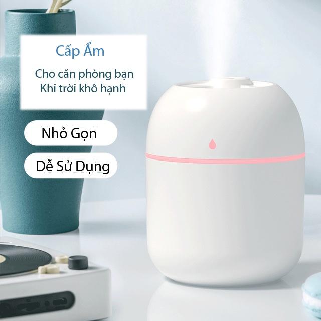 Máy Xông Tinh Dầu Mini Phun Sương Khuếch Tán Tinh Dầu Tỏa Hương Thơm Dùng Cho Phòng Ngủ Và Trong Xe Hơi Khử Khuẩn Đuổi M
