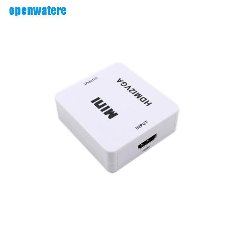 Bộ Chuyển Đổi Vga Sang Hdmi Full Hd 1080p Cho Pc Laptop Dvd Hdtv