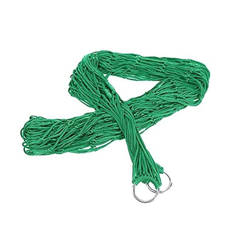 Di Động Cắm Trại Ngoài Trời Võng Thoải Mái Treo Lưới Nylon Dây Võng Cắm Trại Ngoài Trời Treo Giường Ngủ Xoay