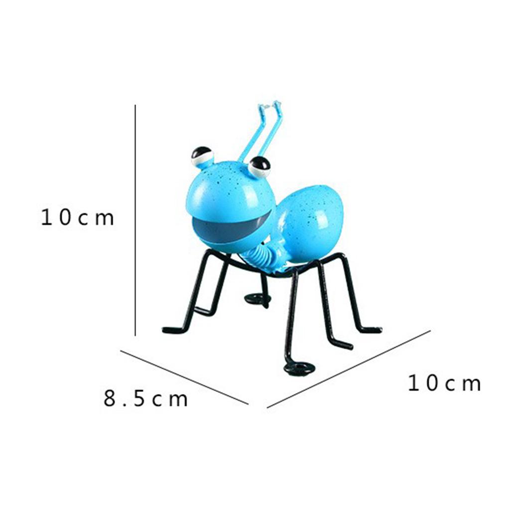Hình ảnh 3D Metal Ant Wall Accents, Ants Insect Wall Decor Sculpture Hang Hanging Art Outdoor Garden for Home, Living Room, Patio, Office