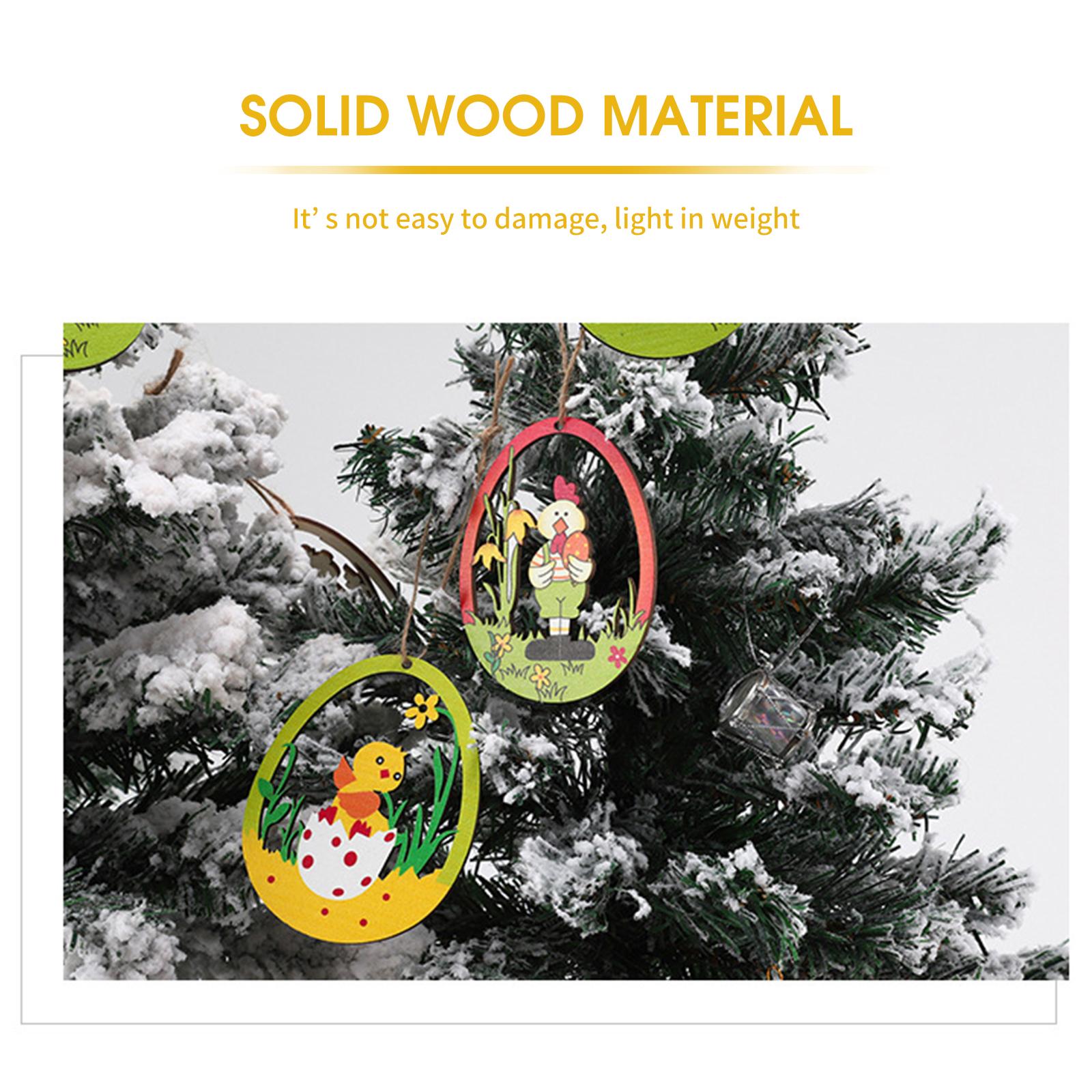 Set 10 Quả Trứng Phục Sinh Nhiều Màu Sắc Trang Trí Nhà Cửa