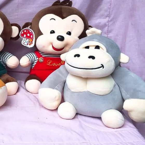 GẤU BÔNG KHỈ KINGKONG VẢI MINISO SIÊU MỀM MỊN, HÀNG LOẠI 1 CAO CẤP, AN TOÀN CHO NGƯỜI TIÊU DÙNG