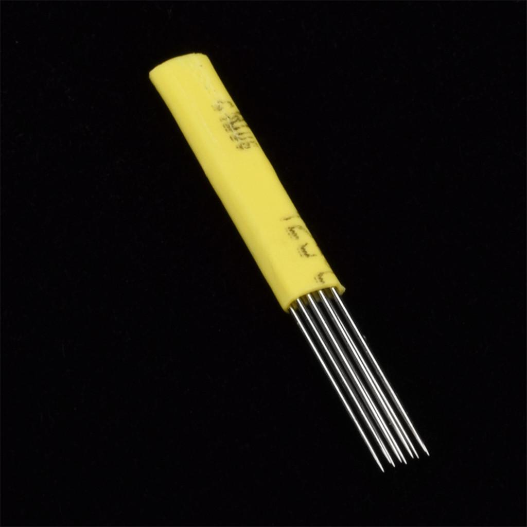 50pcs Professional Sterile  Disposable 3D Makeup Needles M2