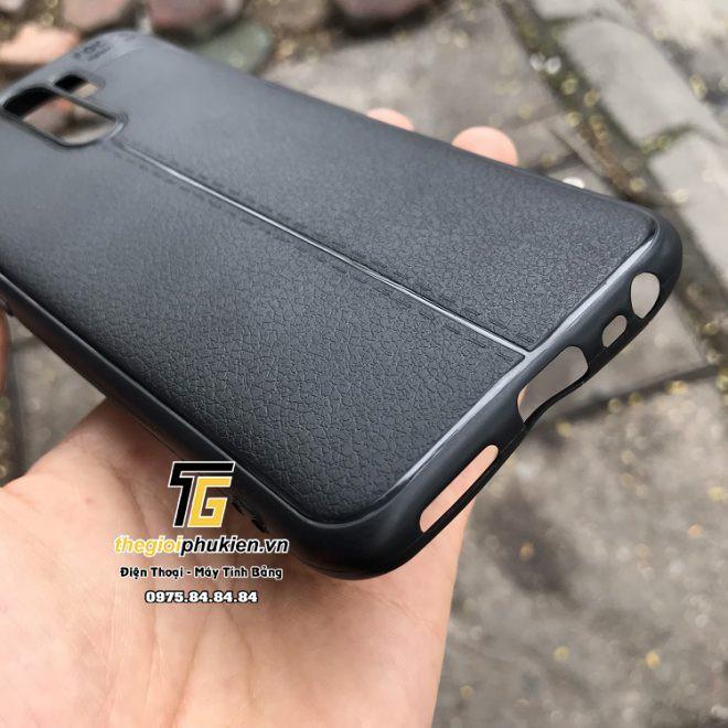 Ốp lưng Xiaomi Redmi 9 silicon giả da Auto Focus
