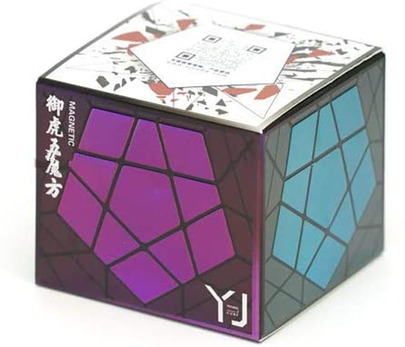 Đồ chơi Rubik biến thể yj yuhu V2 megaminx magnetic stickerless