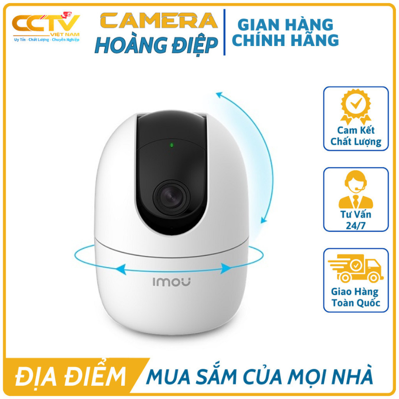 Camera IP WiFi Xoay 360 Trong Nhà IPC-A22EP-H-V2 2MP Siêu Nét , Đàm Thoại 2 Chiều